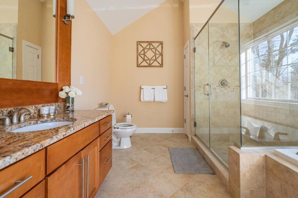 Luxury 4 Bedroom House In Pocono Mountains In Golf Course Near Lake Tobyhanna Luaran gambar