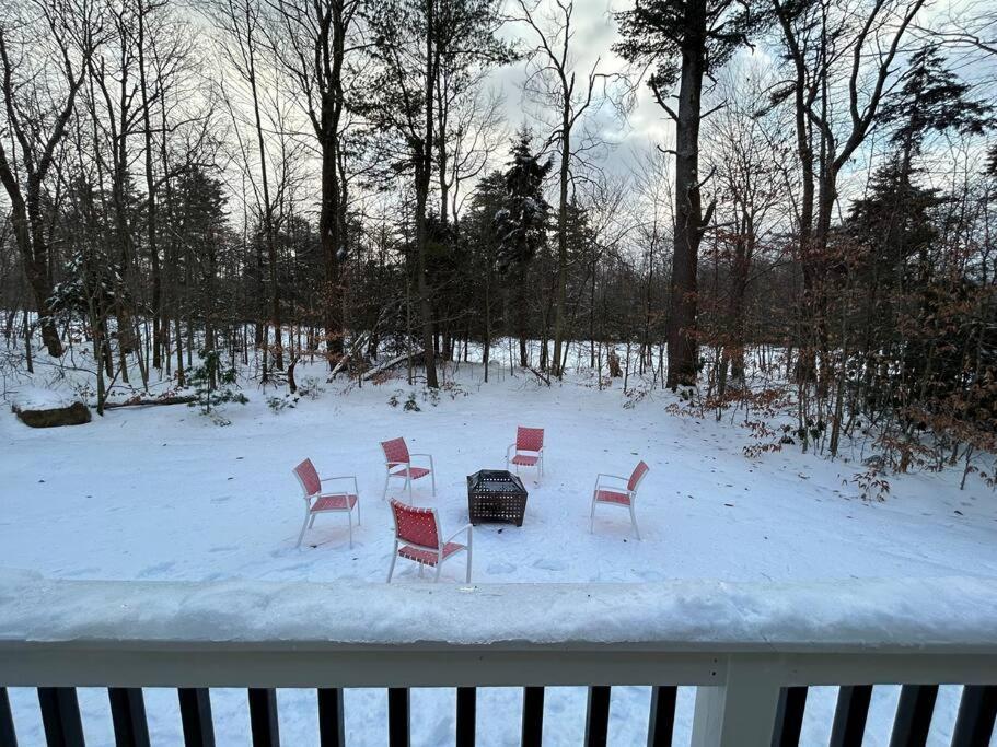Luxury 4 Bedroom House In Pocono Mountains In Golf Course Near Lake Tobyhanna Luaran gambar